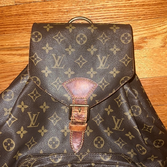 Vintage Montsouris Backpack Monogram Canvas GM - Picture 2 of 10